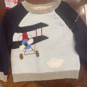 Zubels airplane sweater